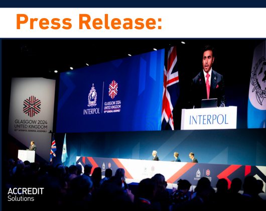 Accredit solutions supports INTERPOL’s 92nd General Assembly in Glasgow with seamless accreditation and access control. 